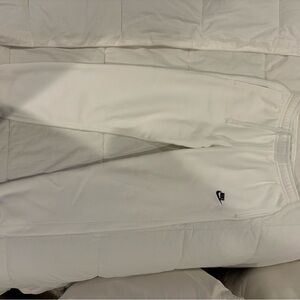 Nike White Athletic Pants